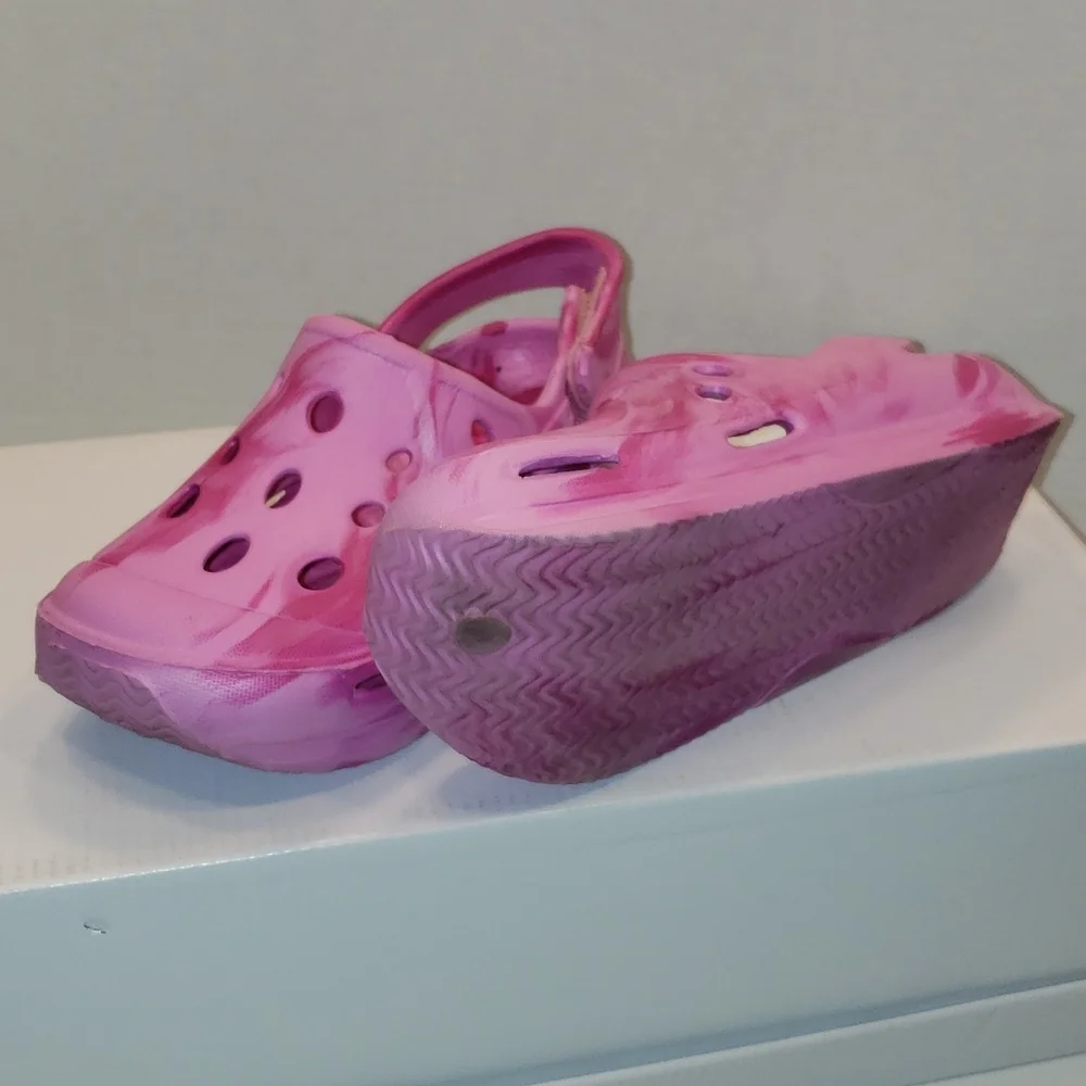 Pink Clog Sandals - Girls‎ Size 13